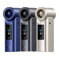 Aecooly - Portable High-Speed Misting Fan (Grey/Gold/Purple)