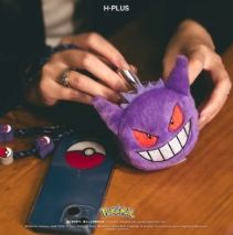 (現場取貨) Pokémon - 耿鬼 毛絨萬用隨身小袋