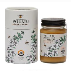 Pouatu - UMF20+ 150g 麥蘆卡蜂蜜 - 玻璃樽禮盒 (有效期至31 Mar 2023) POU004