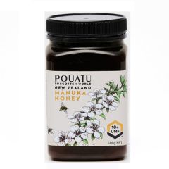 Pouatu - UMF10+ 500g 麥蘆卡蜂蜜 (有效期至30 Apr 2023) POU005