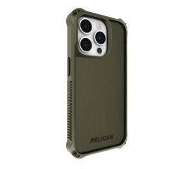 Pelican Guardian 手機殼兼容MagSafe適用2023 6.1" iPhone Pro Olive Drab Green 