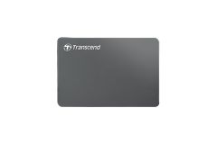 Transcend StoreJet 25C3N 輕 薄、可攜式外接硬碟 - 1TB / 鐵灰色 (TS1TSJ25C3N) (預計送貨時間: 7-10 工作天)