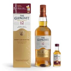 The Glenlivet 格蘭利威 蘇格蘭威士忌12年 (連 15YO 酒辨 5cl) PR-015219H