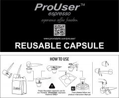 ProUser NESPRESSO 可重用咖啡膠囊