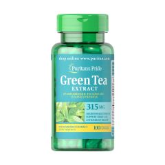 Puritan's Pride - Green Tea Standardized Extract 315 mg 100 Capsules (EXP:10/2025) Puritan3131