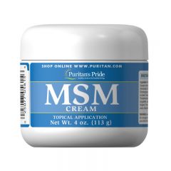 Puritan's Pride MSM CREAM 4 Oz(EXP: 8/2020) + MSM Glucosamine Cream 4 Oz(EXP:1/2021) Puritan5615-60502