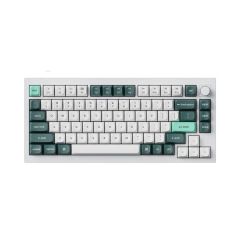 Keychron - Q1 HE QMK Wireless Custom Keyboard (Shell White/Carbon Black) Q1H-P-ALL