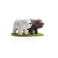 QUALY - Brother Bear Salt and Pepper shaker  QL10202-BW