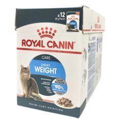 Royal Canin - FCN Light Weight Care Adult Cat (Gravy) (12pack Box Set) RC-PCH-LIGHT-12