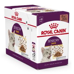 Royal Canin - SENSORY Taste Chunks in gravy|Cat Pouch (85gx12) RC-PCH-SENS_TASTE12