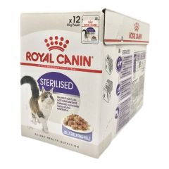 Royal Canin - FHN Sterilised Adult Cat (Jelly) (12pack Box Set) Cat Wet Food RC-PCH-STL37_JEL-12