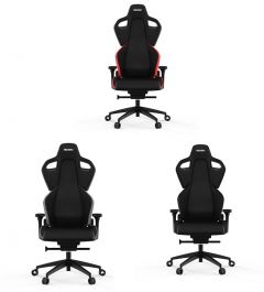 RECARO - Exo Gaming Chair (Lava Red/Iron Grey/Pure Black) RCR-EXO-all