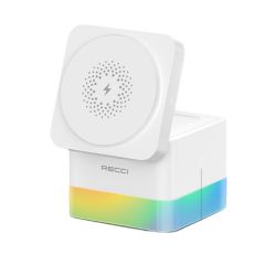 Recci Strong Magnetic 4-in-1 Ambient Light Wireless Charging Stand RCW-46