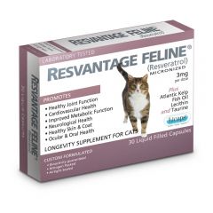 ResveratrolFeline Resvantage - 維蘆醇 白藜蘆醇 (貓用) 30粒裝