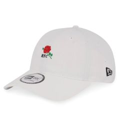 New Era - 940 紐約城市系列玫瑰刺繡棒球帽 – 白色