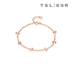 TSL|謝瑞麟 - KUHASHI 18K Gold Bracelet (Rose / White) S7047-NANA