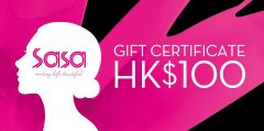 莎莎 HK$100 電子現金禮券 CR-PMSC-SASA100
