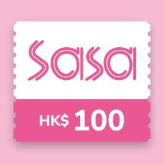 莎莎 HK$100 電子現金券