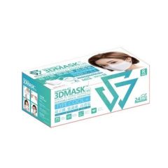 SAVEWO 3DMASK V3 Type.Cool 6MM ear-loops (30 pieces individually packaged/box) (REGULAR) SAVEWO-3D3PC-V3-R30