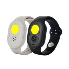 SORBO - Ultrasonic & Lamp Mosquito Repellent - Bracelet x 2pcs [Black/White] SB-1337_MO
