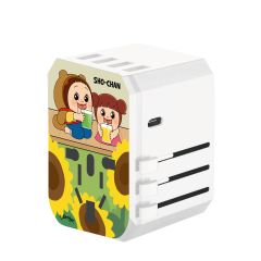 Anichi - Verbatim x ShoChan 5 Port 5.6A通用旅行轉插 - 飲果汁