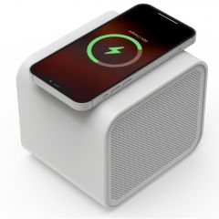 Sound Crush - BOOX 2合1 無線充電器內置藍牙喇叭 [15W] [太空灰]