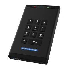 SecureData - SecureDrive KP HDD HARDWARE ENCRYPTED External Portable Drive with Keypad Authentication (2TB / 5TB)