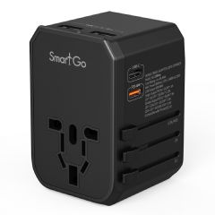 SmartGo - 308MAX 多國旅用快速充電器（2C PD + 2A USB）
