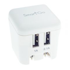 SmartGo - Dice 3.1A 雙USB迷你旅行充電器