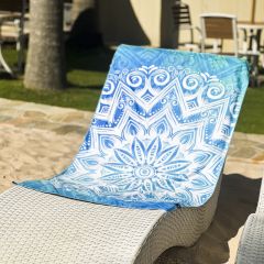 SmartGo - DRYIT Quick Dry Towel for Travel & Outdoor (Blossom Blue) SG-TW436
