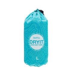 SmartGo DRYIT優質速乾毛巾(大葉湖水綠) 附防水袋 (L)