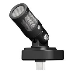 Shure - MV88 USB-C Stereo Microphone Compatible with iPhone and Android - MV88-USBC