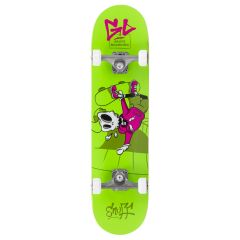 Enuff Skateboards - Skully 7.75” Complete 入門塗鴉滑板 - 綠色