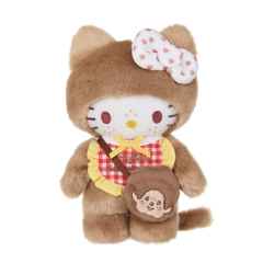 MINISO - Monchhichi萌趣趣Hello Kitty合作款 Hello Kitty格子