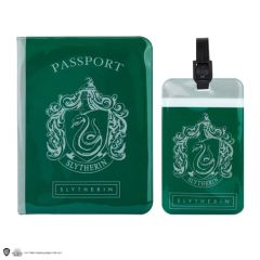 Matrix - Cinereplicas - Harry Potter - Tag + Passport cover SET - Slytherin CR-HARRY0133