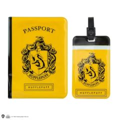 Matrix - Cinereplicas - Harry Potter - Tag + Passport cover SET - Hufflepuff CR-HARRY0135