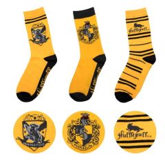Matrix - Cinereplicas - Harry Potter - Socks Set of 3 - Hufflepuff HARRY0281