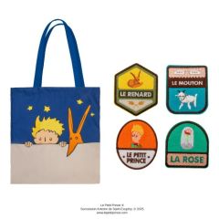 Matrix - Cinereplicas - Le Petit Prince - Patch - Set of 4 & Tote Bag - Unique In All The World CR-LEPETITPRINCE028