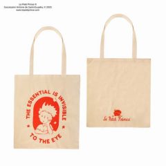 Matrix - Cinereplicas - Le Petit Prince - Cotton Tote Bag - The Essential Is Invisible To The Eye CR-LEPETITPRINCE046