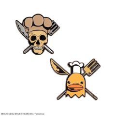Matrix - Cinereplicas - One Piece Set of 2 Pins - Sanji & Zeff CR-ONE0024