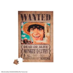 Matrix - Cinereplicas - One Piece Magnetic Puzzle - Wanted Luffy in A4 size CR-ONE0030