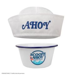 Matrix - Cinereplicas - Stranger Things Scoops Ahoy Ice Cream Bowl & Sailor Hat