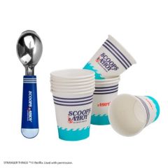 Matrix - Cinereplicas - Stranger Things Scoops Ahoy Ice cream Scoop & Paper Cup (set of 24 pcs)