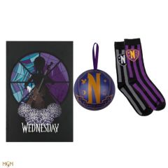 Matrix - Cinereplicas - Wednesday - Wednesday with Cello Soft Cover Notebook & Nevermore Academy Holiday Capsule Socks CR-WEDNESDAY0063