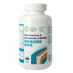 YesNutri - Glucosamine & Chondroitin (750/600) (300 Tablets) SN027