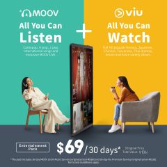30日 MOOV + Viu 聽歌煲劇組合