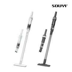 SOUYI - SY-120N (slim+) Ultra-lightweight Cordless Vacuum Cleaner [White/Dark Gray] SOU25_MO