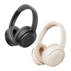 Soundpeats - Space Pro -47dB ANC Wireless Bluetooth Headphones (Black/Beige) SOUND_SPACEPRO_ALL