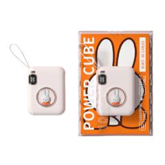 Miffy - 20W Power Bank w/ Smart Magic Dual Cables (Pink / White) SPX05-MF-MO