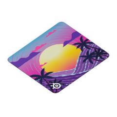 SteelSeries - QCK Cloth Mousepad (Neon Sunset)(Multi Options) SS-QCKNS-MO